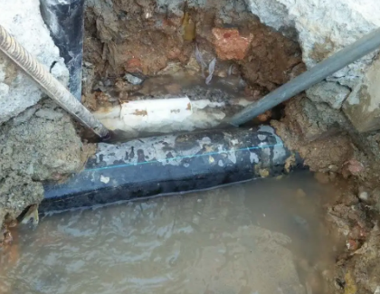 都安测漏水之水管漏水
